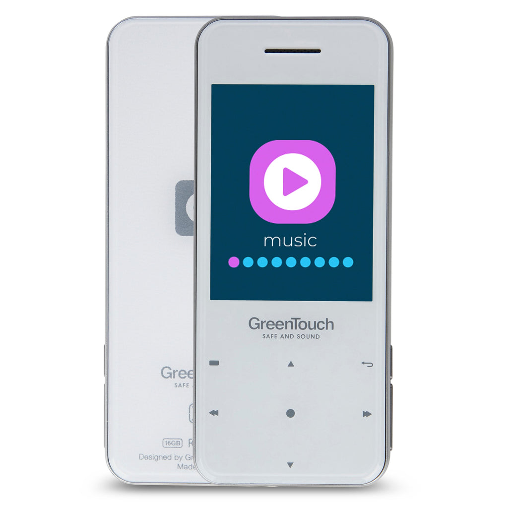 Greentouch X5II 16GB White Kosher Bluetooth MP3 Player EZ CELL INC