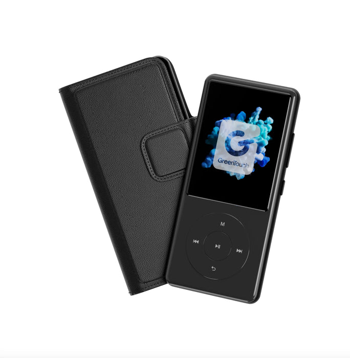 Case For the Greentouch Six Kosher MP3 Player - Leather