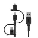 Belkin - Boost Charge Universal Cable 3ft - Black