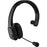 Cellet - Overhead Wireless Mono Headset, Bluetooth V5.0 with Noise Cancelling Headphones with Boom Microphone USB-C Charging and 3.5mm Adapter