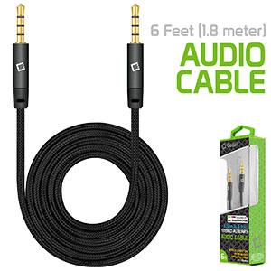 Cellet 6 Feet 3.5mm Male to 3.5mm Male Input Stereo Audio Cable