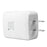 CyonGear 10W/2.1 Amp Hi-Powered USB Home Charger Modal TCUSB21GWT- White