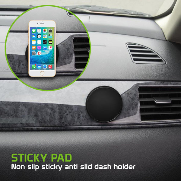 Extra Strength Adhesive Multipurpose 3.25in Mounting Disk for GPS, Car Phone Holders and More