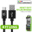 Cellet - 4 Ft. Durable Nylon Braided Type C Data Transfer & Sync Fast Charge Cable