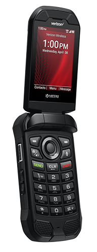 Kyocera DuraXV Extreme E4810 unlocked 4G Kosher Flip Phone Global - Like New