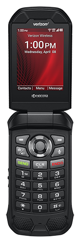 Nesher Kyocera Kosher Phone Flip 4G Global Talk Only - Unlocked