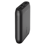 Belkin 10000mAh 10k Portable Power Bank Charger Dual USB & USB-C In/Out - Black