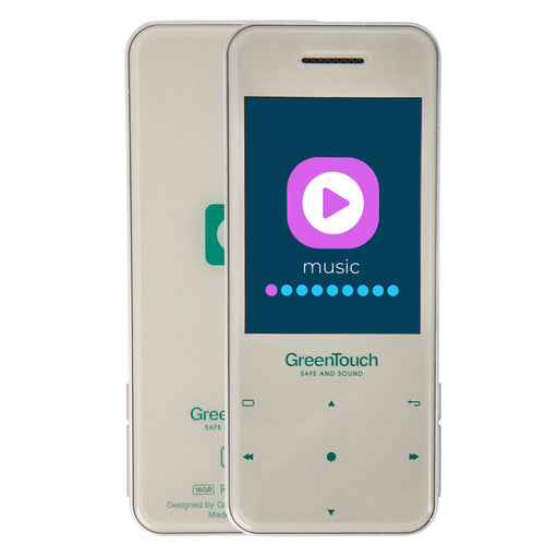 Greentouch X5II 16GB - Silver Gray Kosher Bluetooth MP3 Player