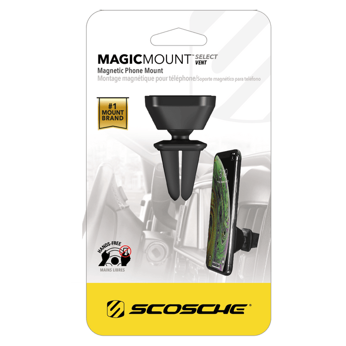 Scosche - MagicMount Select Vent Magnetic Mount - Black
