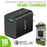 Cellet 4x Faster Compact Quick charge 3.0 Home Charger - Black