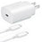 Samsung OEM Kit - 25W Super Fast Wall Charger With USB-C to USB-C Data Cable || Color: White