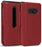 GRID TEXTURE CASE SLIM HARD SHELL COVER FOR LG CLASSIC FLIP PHONE red